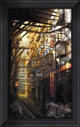 Framed Kowloon Print