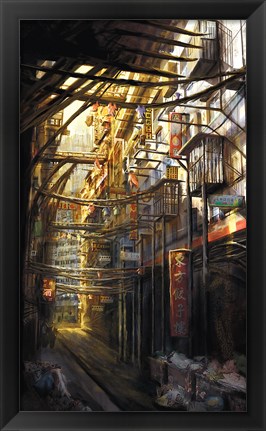 Framed Kowloon Print