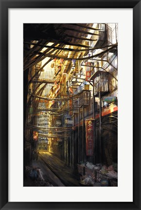 Framed Kowloon Print