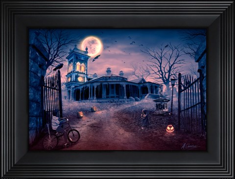 Framed Manor of Madness Print