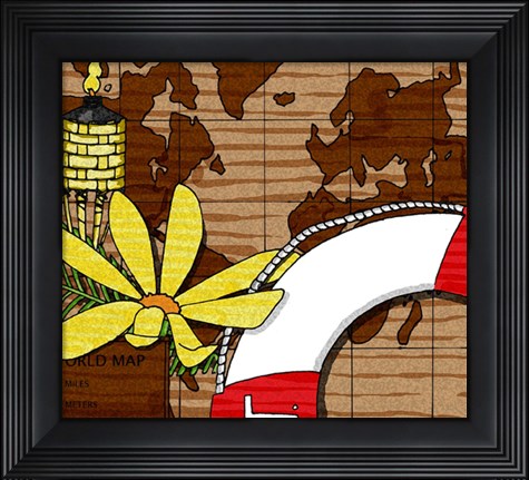 Framed Aloha Print