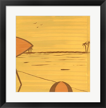 Framed Beach 22 Print