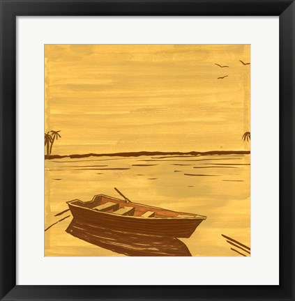 Framed Beach 32 Print