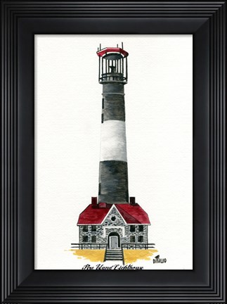 Framed Fire Island Lighthouse, NY Print