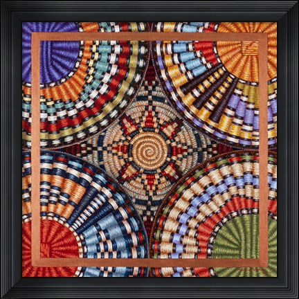 Framed Heritage Symbols Print