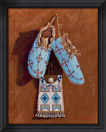 Framed Legacy of the Plains Print