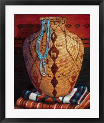 Framed Native American Artistry Print