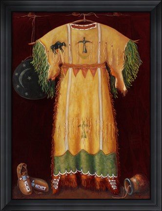 Framed She Wore A Yellow Dress Print