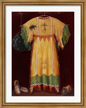 Framed She Wore A Yellow Dress Print
