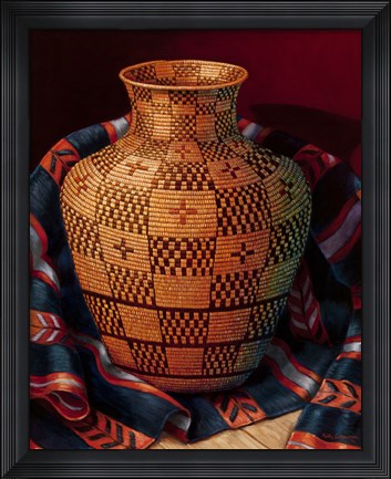 Framed Weaver&#39;s Artistry Print