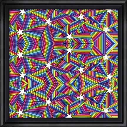 Framed Stars A Print