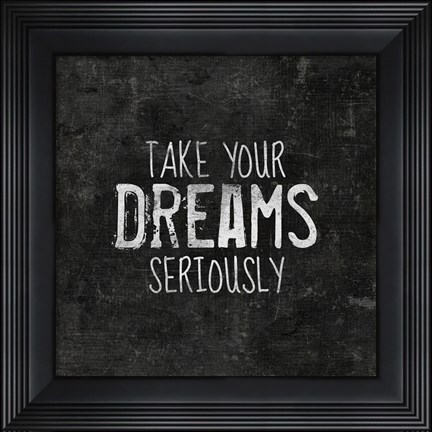 Framed Dreams I Print