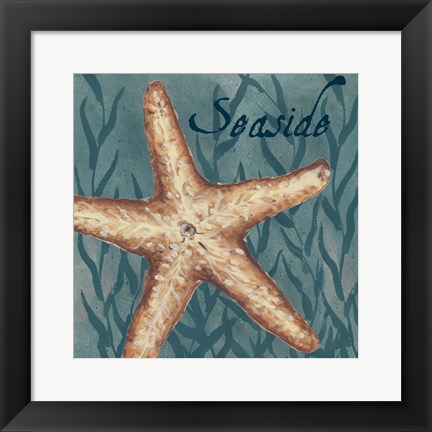 Framed Nautical Critters II Print