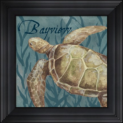 Framed Nautical Critters IV Print