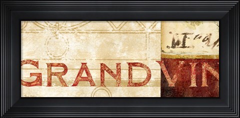 Framed Vin Sign II Print
