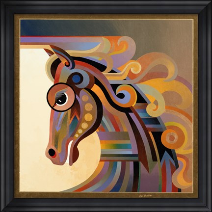 Framed Caballo Print