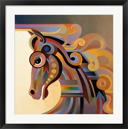 Framed Caballo Print