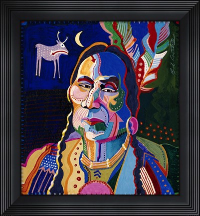 Framed Dream Seeker Print