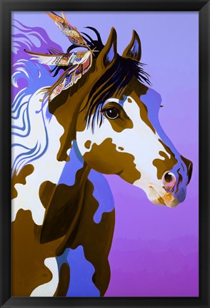 Framed Painted Lady Print