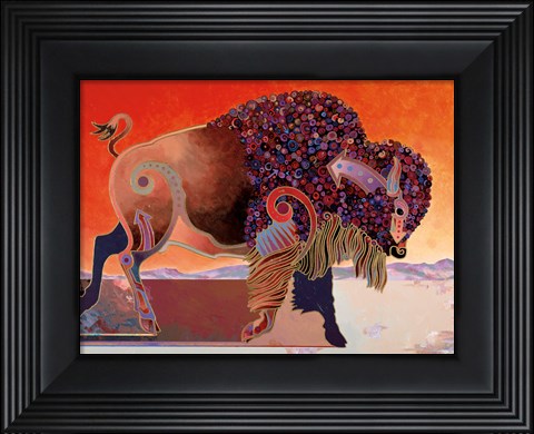 Framed Prairie Prince Print