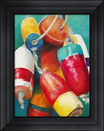 Framed Knots of Bouys Print
