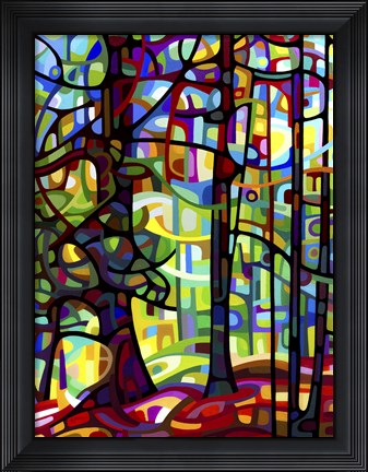 Framed After the Rain Print