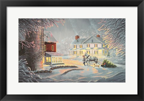 Framed Coming Home Print