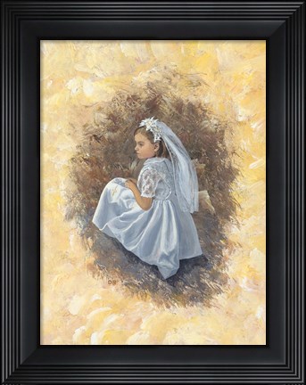 Framed First Communion 1 Print