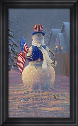 Framed Ol Mr Glory Print