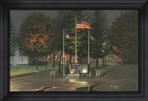Framed Reflections of Sacrifice Print