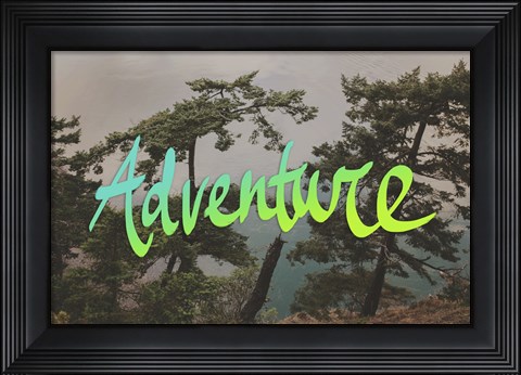Framed Adventure (Whidbey Island) Print