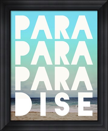 Framed Paradise Print