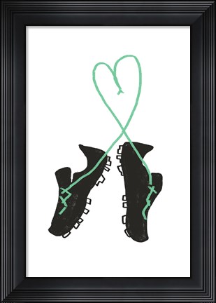 Framed Futbol Love Print