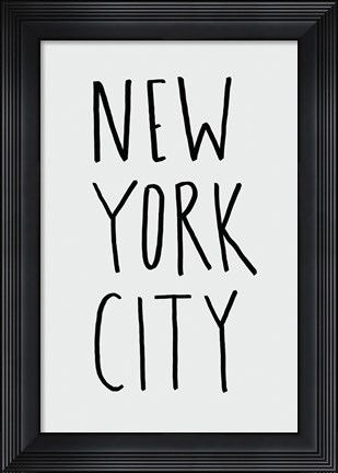 Framed NYC 11 Print