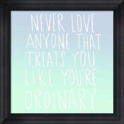 Framed Oscar Wilde Print