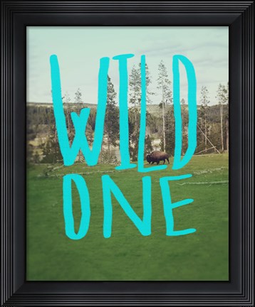 Framed Wild One Art Print