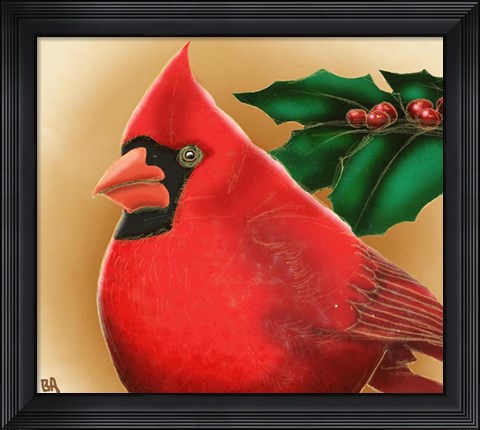 Framed Cardinal Print