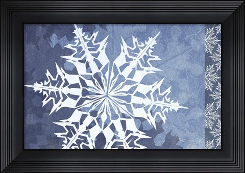 Framed Cristal de Glace III Print