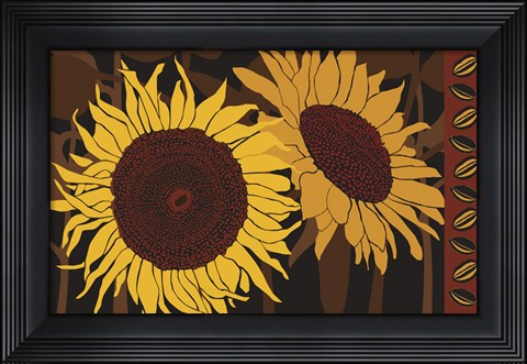 Framed Tournesol I Print