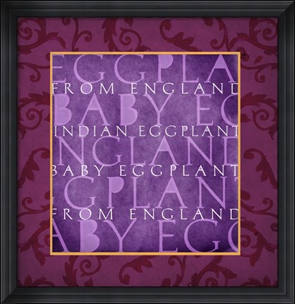 Framed Vegetable Classics IV Print