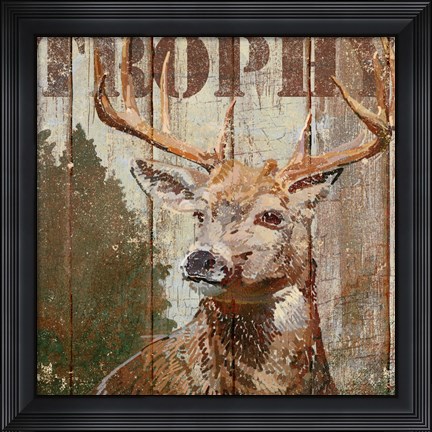 Framed Open Season Trophy Print