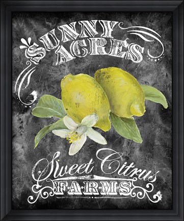 Framed Sunny Acres Print