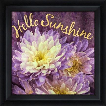 Framed Flowersay 5 Print