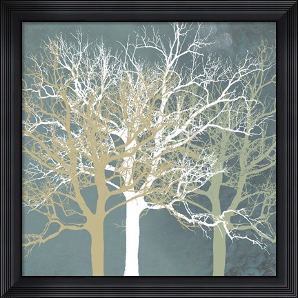 Framed Tranquil Trees Print