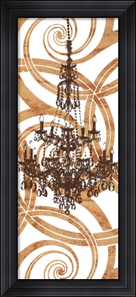 Framed Rococo Sparkle Print