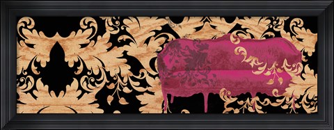 Framed Rococo Settee Print
