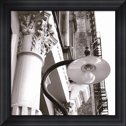 Framed Downtown Detail Print