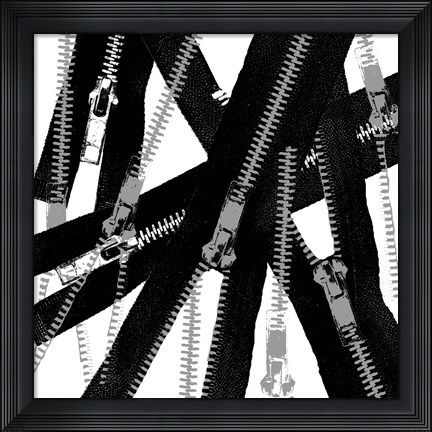 Framed Unzipped Print