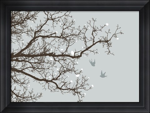 Framed Winter Whimsy Print