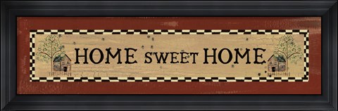 Framed Home Sweet Home Print